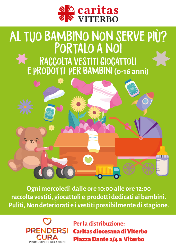  Vestiti, giocattoli e prodotti per bambini (0-16 anni)