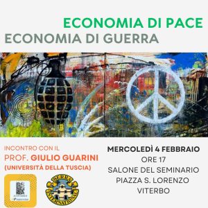 economia di pace economia di guerra